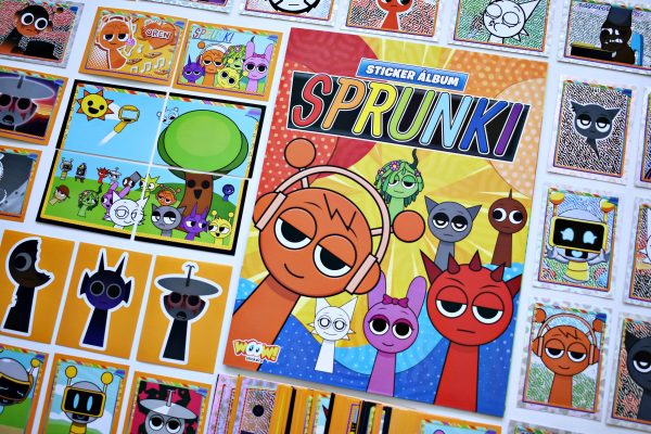 Sprunki: Álbum Completo A Pegar