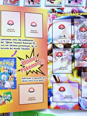 Pokémon: Colección Vol. 2 [Azul]: Álbum Completo A Pegar (1) foto 3