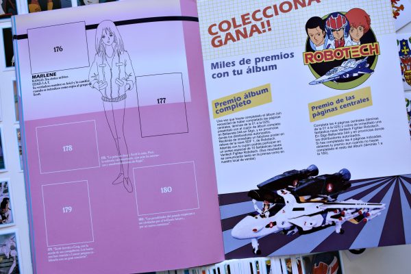 . 1 Álbum: Robotech 87' [Azul]: Álbum Completo A Pegar