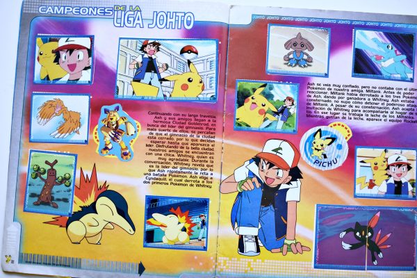 Pokémon Johto (Salo, 2002): Faltan 103 Láminas