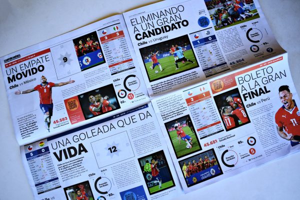 Copa América 2015 Chile, El Campeon de América (Panini, 2019): Tiene 65 Láminas (Álbum)