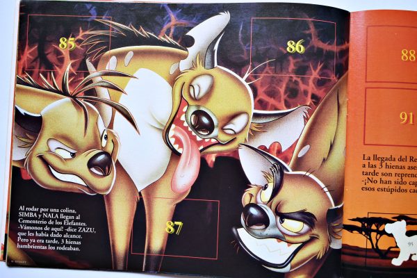 El Rey León (Salo, 1994): Álbum Vacío (Sin láminas)
