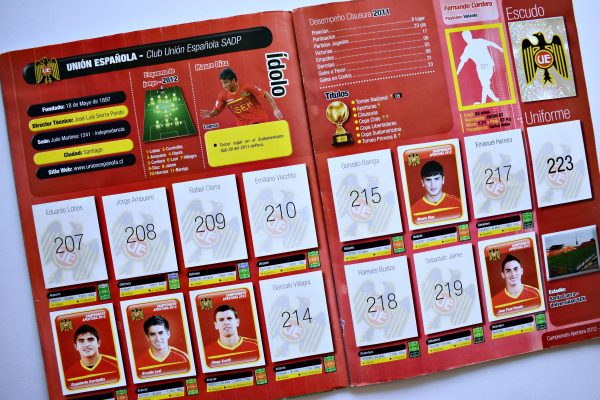 Fútbol 2012, Fútbol Petrobras 2012 (Panini, 2012): Álbum Vacío (Sin láminas)