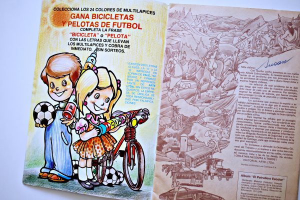 El Patrullero Escolar (Artecrom, 1982): Tiene 6 Láminas