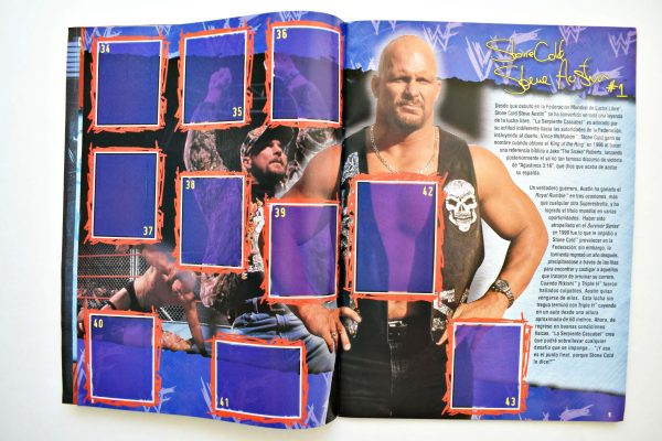 WWF, Lucha Libre (Salo, 2001): Álbum Vacío (Sin láminas)