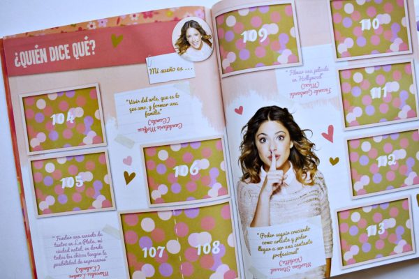 Violetta ¡Los Consejos de Violetta! (Panini, 2014): Álbum Vacío (Sin láminas)