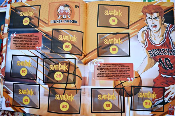 . 1 Álbum: Slam Dunk: Álbum Completo A Pegar