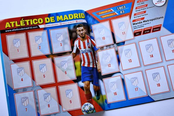 Liga Española 2019-2020, LaLiga Santander Liga 2019-2020 (Panini, 2019): Álbum Vacío (Sin láminas)