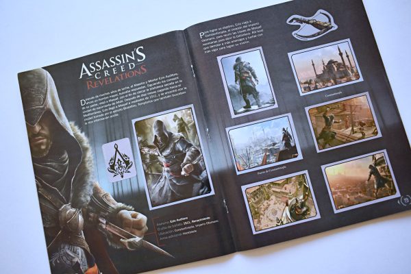 Assassin's Creed (Big-Bang, 2014): Álbum Completo (Con todas sus láminas pegadas)