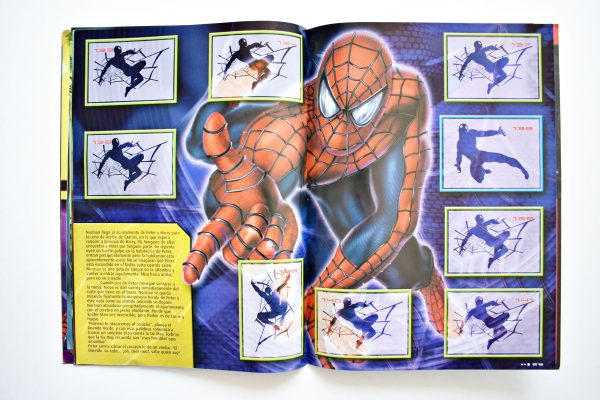 Spider-Man 1 (Merlin, 2002): Álbum Vacío (Sin láminas)