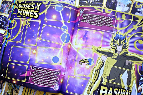 Caballeros Del Zodiaco Lost Canvas [Lienzo Perdido]: Álbum Completo A Pegar