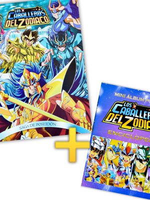 . Álbum Promo: Caballeros Del Zodiaco [Grande & Mini] Álbumes Completos A Pegar