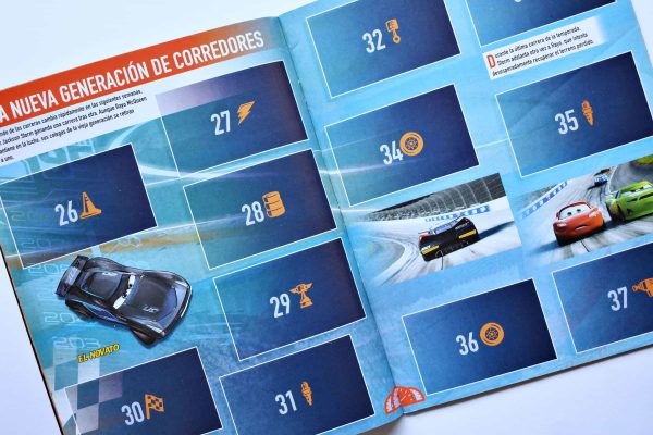 Cars 3 (Panini, 2017): Álbum Vacío (Sin láminas)