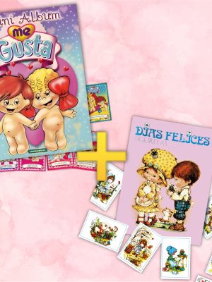 . Álbum Promo: Días Felices + Me Gusta Mini: Completos A Pegar