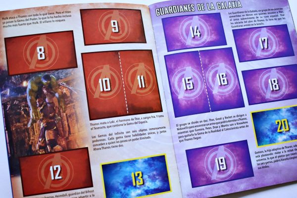 Avengers, Camino a Endgame (Panini, 2019): Álbum Vacío (Sin láminas)