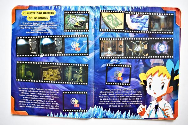 Pokémon 3, La Película (Salo, 2001): Faltan 35 Láminas (Álbum)