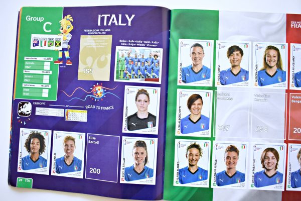 Copa Mundial 2019 Francia (Femenina) (Panini, 2019): Faltan 55 Láminas (Álbum)