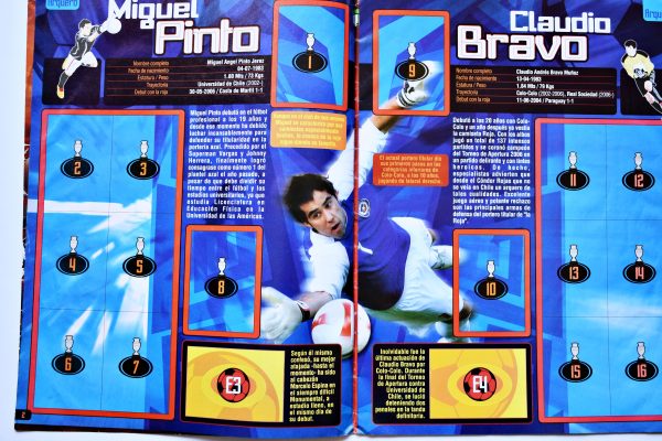 Copa América 2015 Chile (Salo, 2004): Álbum Vacío (Sin láminas)