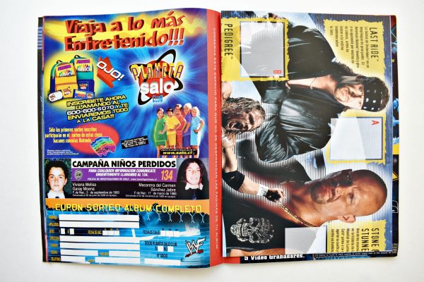 WWF, Lucha Libre (Salo, 2001): Álbum Vacío (Sin láminas)