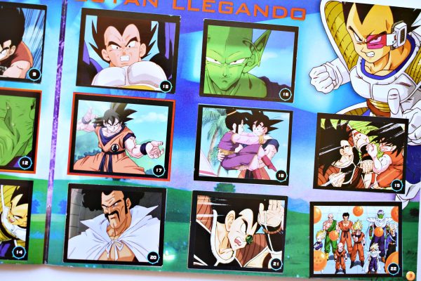 Dragon Ball Z (SD, 2013): Álbum Completo (Con todas sus láminas pegadas)