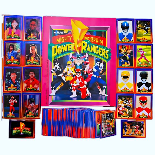 Power Ranger Mighty Morphin: Álbum Completo A Pegar