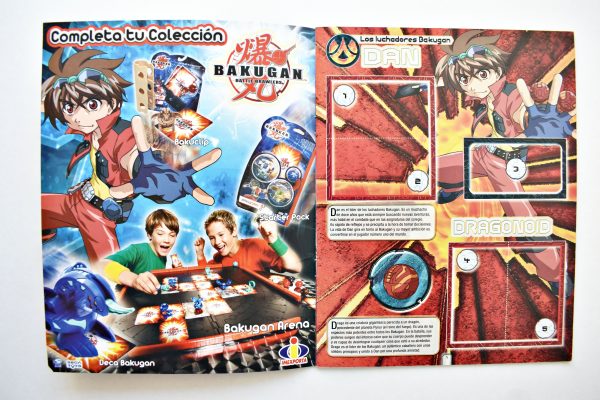 Bakugan Battle Brawlers (Panini, 2009): Álbum Vacío (Sin láminas)