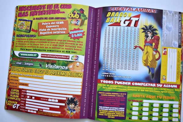 Dragon Ball GT (Salo, 2000): Álbum Vacío (Sin láminas)