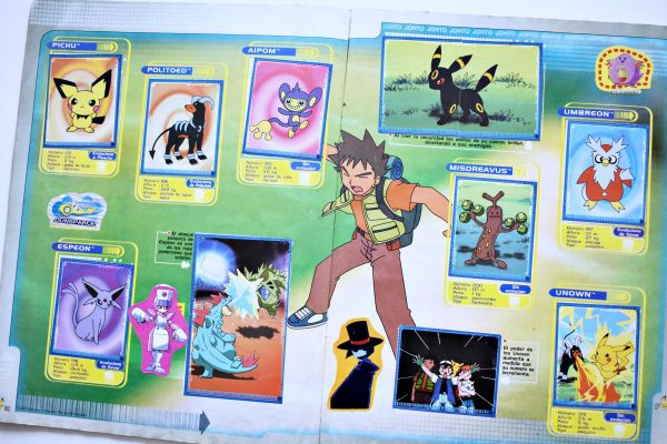Pokémon Johto (Salo, 2002): Faltan 103 Láminas