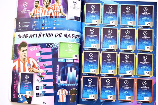 UEFA Champions League 2019-2020 (Panini, 2019): Álbum Vacío (Sin láminas)