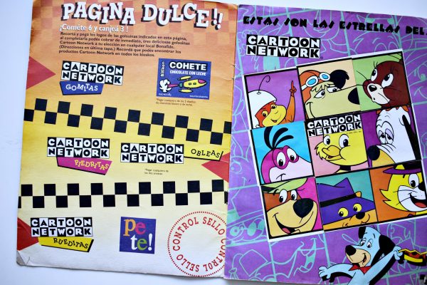 Cartoon Network (Salo, 1995): Álbum Completo (Con todas sus láminas pegadas)