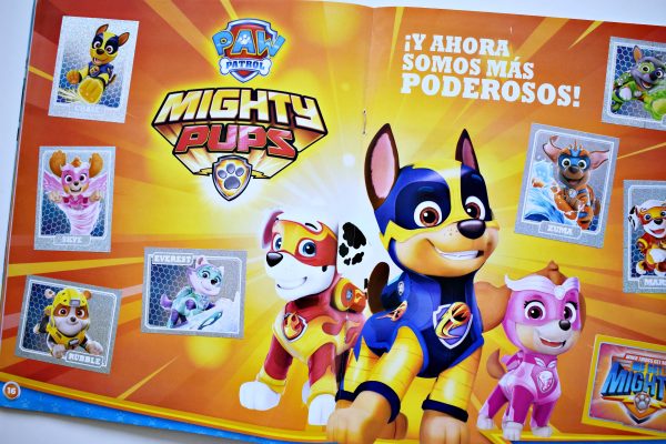 Paw Patrol ¡Héroes en Acción! (Panini, 2019): Álbum Completo (Con todas sus láminas pegadas)