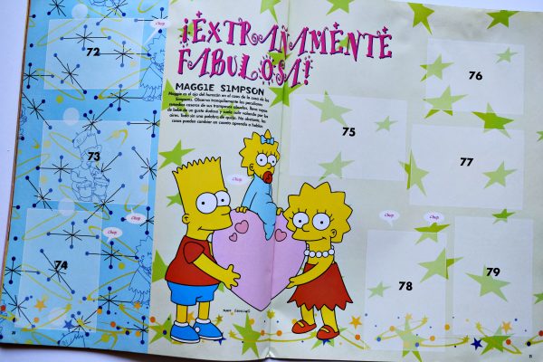 The Simpsons Un Clásico de Springfield (Panini, 2006): Álbum Vacío (Sin láminas)