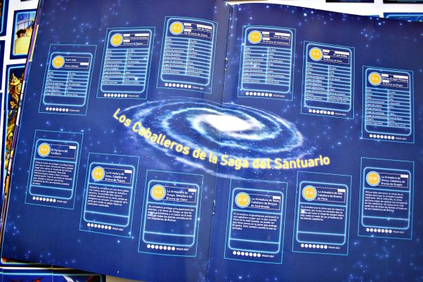 . Caballeros Del Zodiaco, Torneo Galactico: Álbum Completo A Pegar