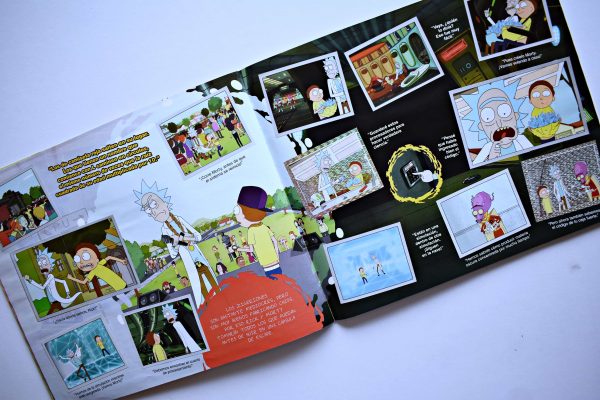 Rick and Morty (Big-Bang, 2018): Álbum Completo (Con todas sus láminas pegadas)