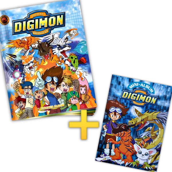 . Álbum Promo: Digimon [Grande & Mini] Álbumes Completos A Pegar