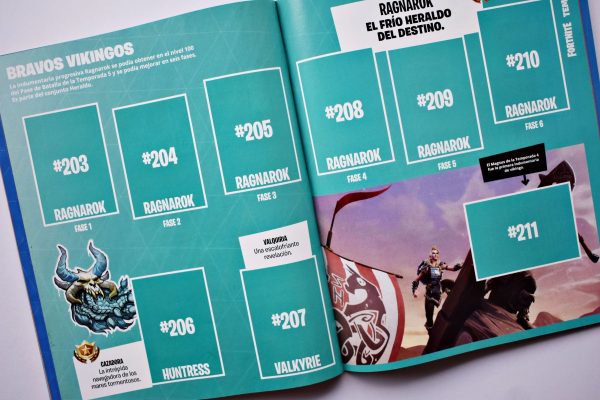 Fortnite Ready to Jump! (Panini, 2019): Álbum Vacío (Sin láminas)