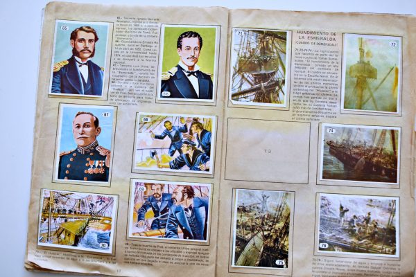 Arturo Prat Héroe Nacional 78' Edición Especial (Artecrom, 1978): Tiene 15 Láminas