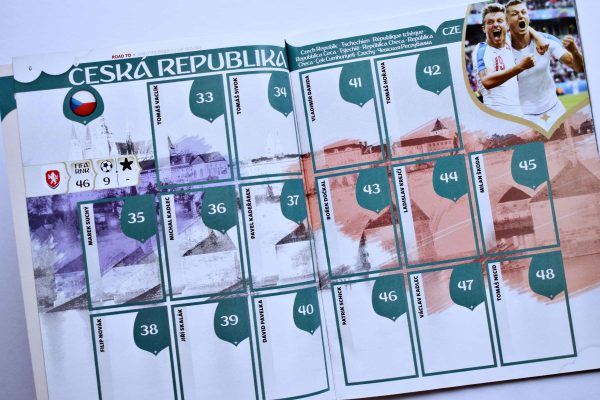Copa Mundial 2018 Russia, Road to 2018 FIFA World Cup Russia (Panini, 2018): Álbum Vacío (Sin láminas)