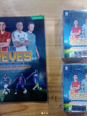 Los Reyes del Fútbol [2024-2025]: Álbum Completo A Pegar