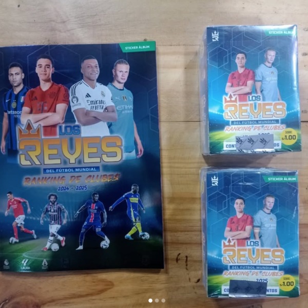 Los Reyes del Fútbol [2024-2025]: Álbum Completo A Pegar foto 1