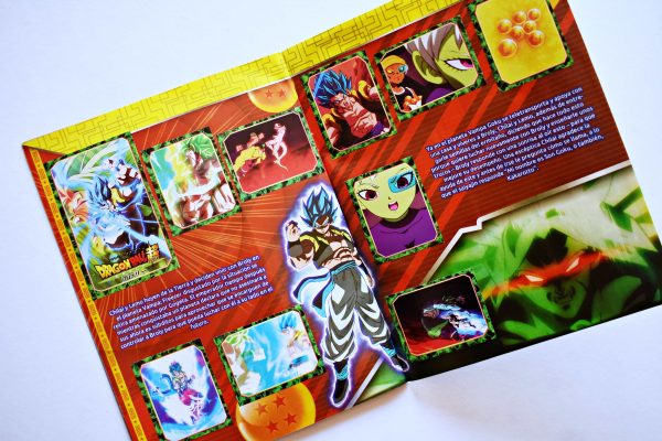 Dragon Ball Super Broly - La Película (Super, 2019): Álbum Completo (Con todas sus láminas pegadas)