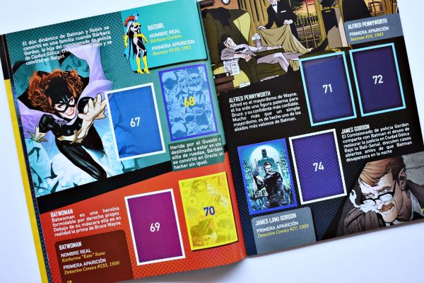 Batman Aniversario 80 Años (Panini, 2019): Álbum Vacío (Sin láminas)