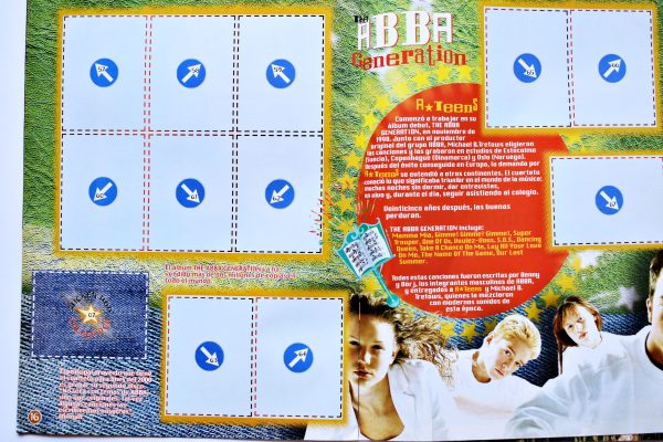 A-Teens (Salo, 1998): Álbum Vacío (Sin láminas)