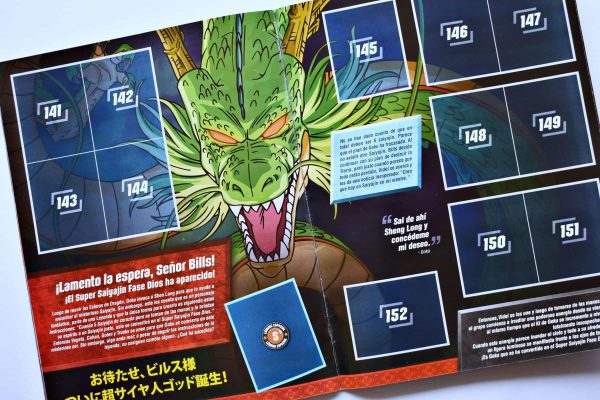 Dragon Ball Super Batalla de los Dioses (Big-Bang, 2018): Tiene 5 Láminas (Álbum)