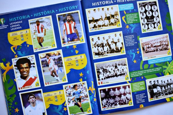 Copa América 2019 Brasil (Panini, 2019): Faltan 3 Láminas (Álbum)