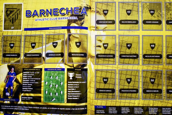 Fútbol 2014-2015, Fútbol Scotiabank 2014-2015 (Panini, 2014): Álbum Vacío (Sin láminas)