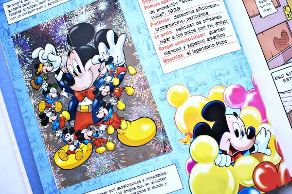 Mickey Mouse Sticker Story 90 Años (Panini, 2019): Álbum Completo (Con todas sus láminas pegadas)
