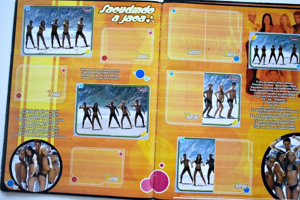 Axe Bahia Internacional (Axé Bahía) (Salo, 2002): Tiene 54 Láminas (Álbum)