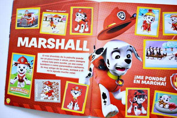Paw Patrol ¡Héroes en Acción! (Panini, 2019): Álbum Completo (Con todas sus láminas pegadas)