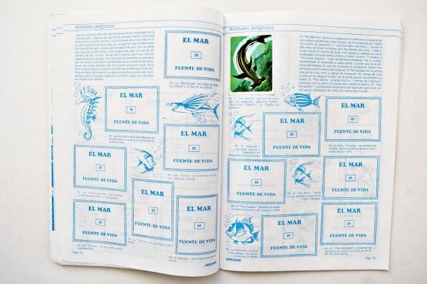 El Mar Fuente de Vida (Variante) (Artecrom, 1991): Tiene 17 Láminas (Álbum)